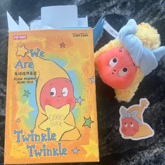 POP MART Accessories - Pop Mart We Are Twinkle Twinkle "Little Cutie" Plush Pendant